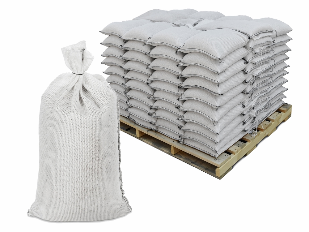 PALLET OF FILLED SANDBAGS